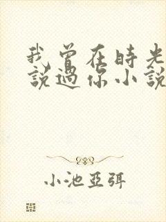 我曾在时光里听说过你小说免费阅读