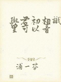 与君初相识在哪里可以看