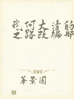 我何大清的拾妻之路改编哪部小说