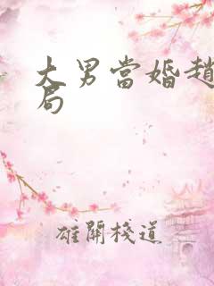 大男当婚赵凯结局