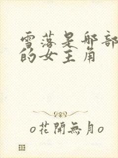 雪落是哪部小说的女主角