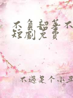 不负韶华不负卿短剧免费