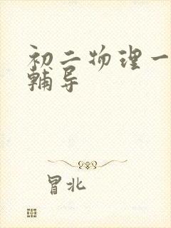 初二物理一对一辅导