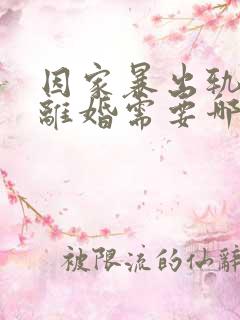 因家暴出轨起诉离婚需要哪些证据