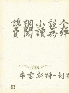 锦桐小说全文免费阅读无弹窗