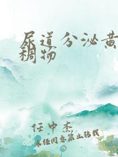 尿道分泌黄色粘稠物