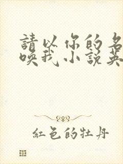 请以你的名字呼唤我小说英文版