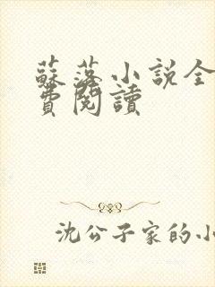 苏落小说全文免费阅读