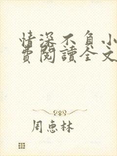 情深不负小说免费阅读全文