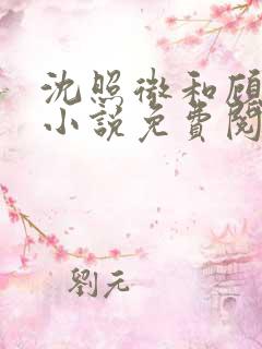 沈照微和顾昕川小说免费阅读