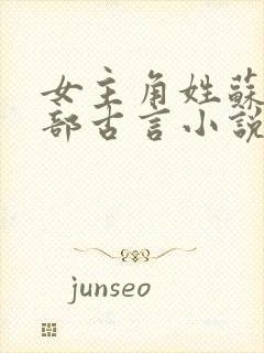 女主角姓苏的全部古言小说