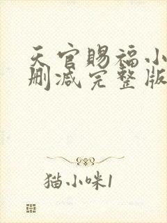 天官赐福小说无删减完整版在线阅读