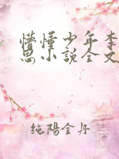 懵懂少年李兵沈思小说全文免费阅读