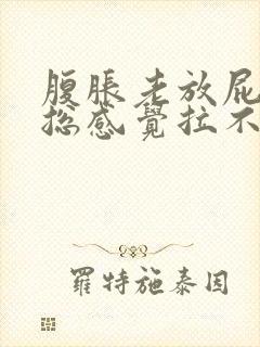 腹胀老放屁大便总感觉拉不净