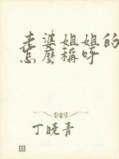 老婆姐姐的老公怎么称呼