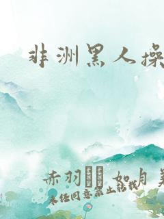 非洲黑人操美女