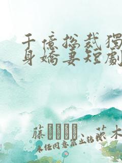 千亿总裁独宠替身娇妻短剧合集