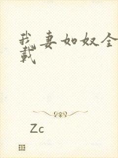 我妻如奴全文下载