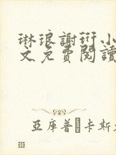 琳琅谢珩小说全文免费阅读无弹窗