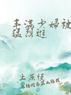 丰满少妇被粗大猛烈进