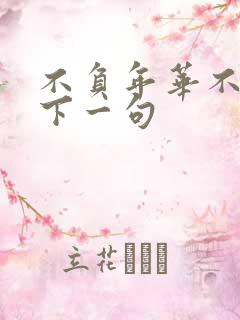 不负年华不负卿下一句