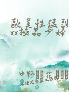欧美性猛烈xxxx极品少妇