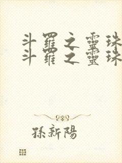 斗罗之灵珠神剑斗罗之灵珠神剑