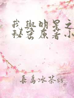 我与明星之间的秘密原著小说免费阅