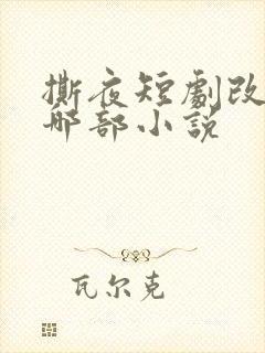撕夜短剧改编自哪部小说