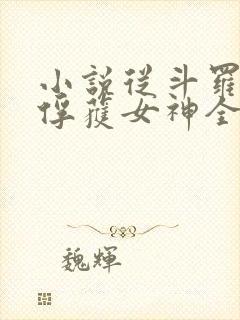 小说从斗罗开始俘获女神全文阅读