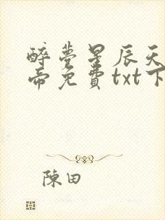 醉梦星辰天武神帝免费txt下载