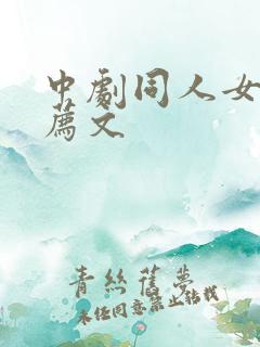 中剧同人女主推荐文