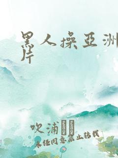 黑人操亚洲逼大片