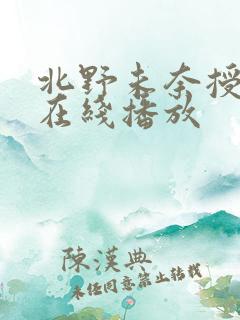 北野未奈授乳中在线播放