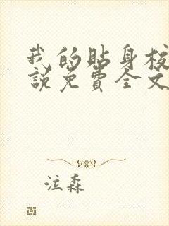 我的贴身校花小说免费全文阅