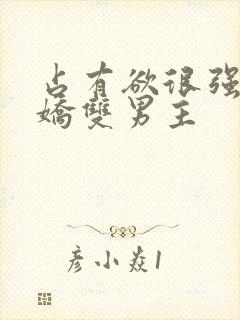 占有欲很强的病娇双男主