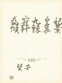 盛宠九皇妃凤倾倾轩辕慕景