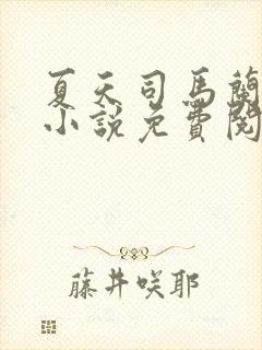 夏天司马兰穿越小说免费阅读无弹窗