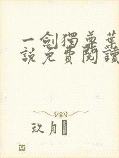 一剑独尊叶玄小说免费阅读