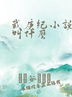 武庚纪小说原著叫什么