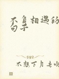 不负相遇的唯美句子