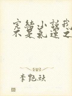 完结小说我真的不是气运之子