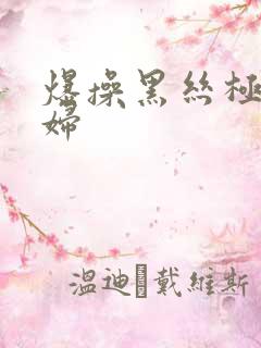 爆操黑丝极品少妇