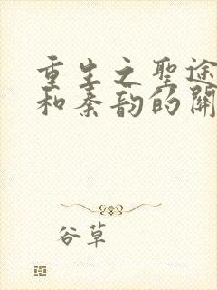 重生之圣途风流和秦韵的关系