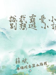 总裁霸爱小娇妻别想逃 小说免费阅读