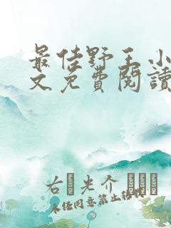 最佳野王小说全文免费阅读无弹窗