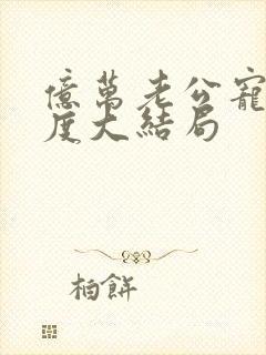 亿万老公宠妻无度大结局