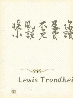 暖风不及你情深小说免费读