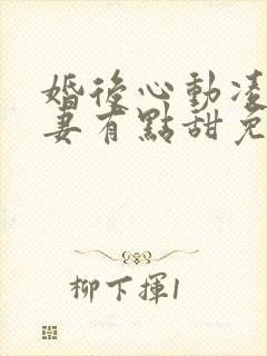 婚后心动凌总追妻有点甜免费阅读全文