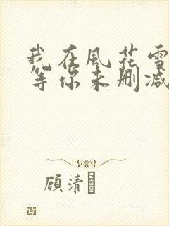 我在风花雪月里等你未删减版
